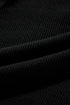 Lightweight Ribbed Knit Button Front V Neck Cardigan